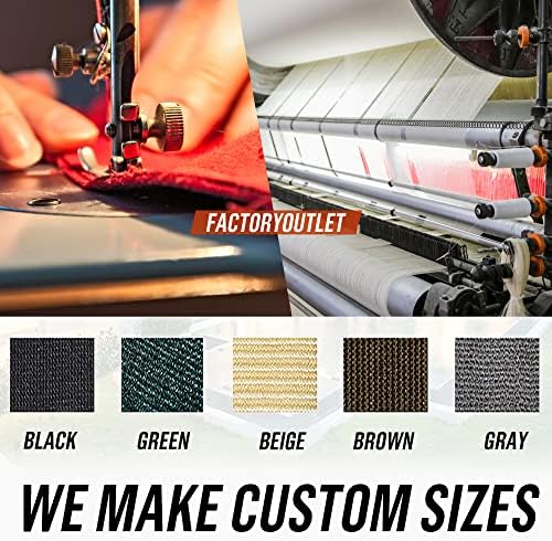 5' x 50' gray fence privacy screen commercial on a desk or shelf