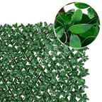 natrahedge 20''x50'' artificial privacy grass wall decor, laurel, main product view