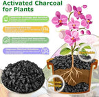 legigo 10qt horticultural charcoal- natural biochar soil amendment, close-up detail