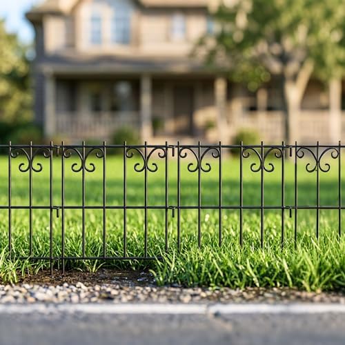 shoplala garden fence animal barrier (10 panels) 12x16.5in, view 9