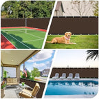 icover 4x50ft privacy screen fence, outdoor fencing panels, package contents