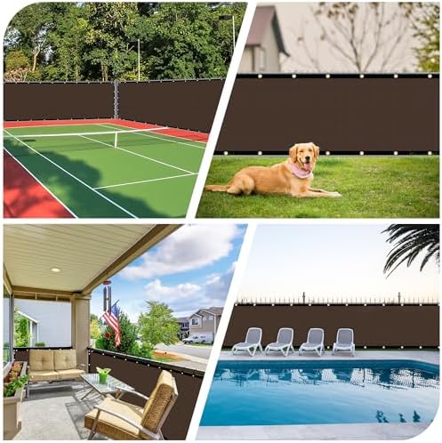 icover 4x50ft privacy screen fence, outdoor fencing panels, package contents