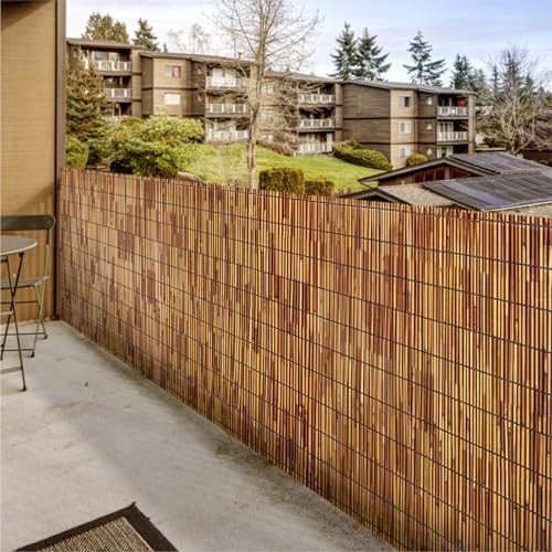 natural reed fencing roll 6ftx16.4ft privacy screen for, view 9