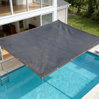 garden shade cloth suitable for plants outdoor vegetables, side view