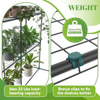 sweetcrispy 56"x56"x77" outdoor greenhouse, with 2 tier 8, package contents