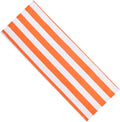 GORGECRAFT 1pc Beach Sling Chair Replacement Canvas 120X43cm Outdoor Chairs Cloth Replacements Reclining Sling Replacement for Sunbathing Garden Courtyard Beach Relaxation, Orange Red White Stripes