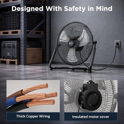 simple deluxe 20 inch 3-speed high velocity heavy, package contents