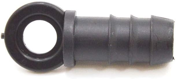 S&M 540400 Drip End Cap 12 mm-Blister Pack of 3, Black