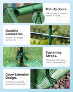 quictent mini greenhouse for indoor outdoor, portable quick-setup, package contents