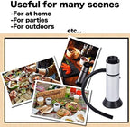 greenhouse portable food smoker smoking gun mini on a desk or shelf