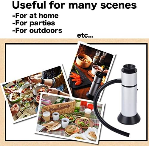 greenhouse portable food smoker smoking gun mini on a desk or shelf