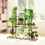 twhep metal plant stand, 5 tiers multifunctional plant, view 9