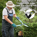 altdorff garden loppers pruning shears, updated 3pcs hedge, side view