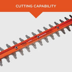BLACK+DECKER Electric Hedge Trimmer, 17-Inch Corded 3.2 Amp, Dual Action, Reduced Vibration, Cleaner Cut, Lightweight, 3800 Cuts per Min (BEHT150)