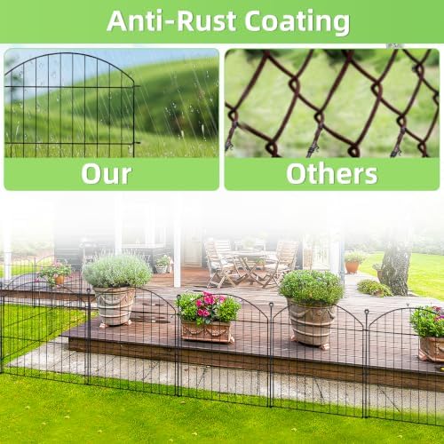 decorative garden fence, 24in (h) x 20ft(l) no, package contents