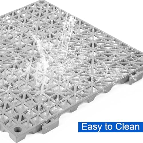 myfamirea modular interlocking cushion 24 pack 11.8" x showing dimensions