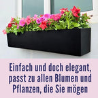 lalagreen hanging planter boxes outdoor (40 inch, 2, side view
