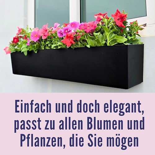 lalagreen hanging planter boxes outdoor (40 inch, 2, side view