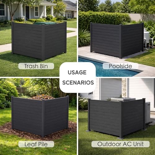 kozyard 50" w x 48" h outdoor privacy, view 9