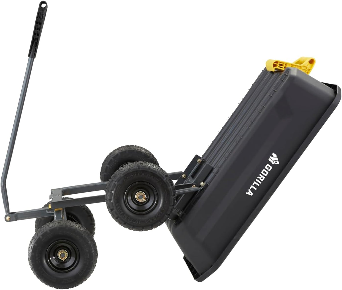 gorilla carts dump garden cart, 4 cu ft, view 11