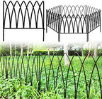 thealyn 7.5ft x 18" metal garden fence/dog fence(5-panel, main product view