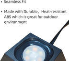 60/90/120 Packs Light Clips Mounts Bracket Compatible with Govee Outdoor Lights Pro （H706） 200FT, 128 Packs，250 Screws Included,Black