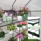 walk in greenhouses, 57 x 57 x 76, close-up detail