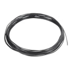 PATIKIL 1mm Bonsai Training Wire, 1 Roll Floral Wire Stems Anodized Aluminum Tree Wire 16.4 Feet Total for Gardening Branch Fixing, Black
