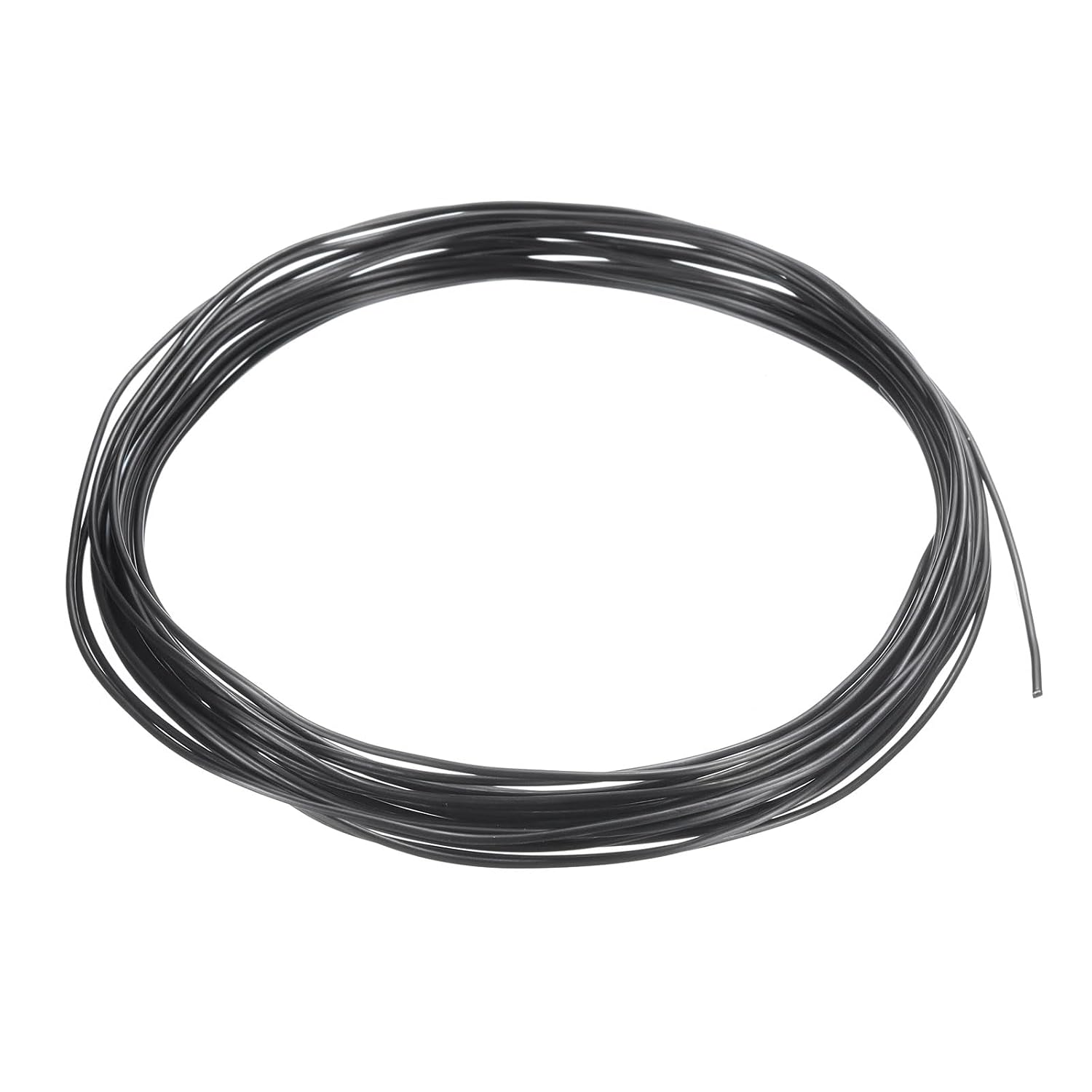 PATIKIL 1mm Bonsai Training Wire, 1 Roll Floral Wire Stems Anodized Aluminum Tree Wire 16.4 Feet Total for Gardening Branch Fixing, Black