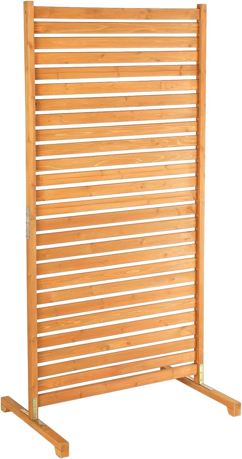 vingli 74" x 36" wooden privacy fence for, main product view