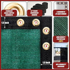 amgo 6' x 25' fence privacy screen, heavy, package contents