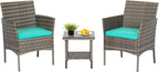 fdw 3-piece patio furniture set | gray &, main product view
