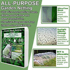 garden netting kit for raised beds,6set garden hoops,10x33ft, package contents