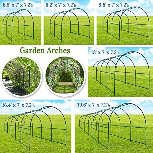 multi-size large garden support arch frame climbing plant, view 9