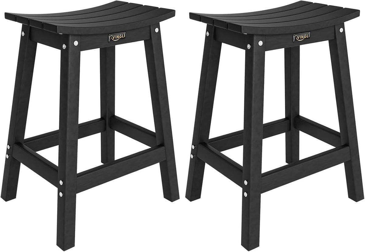 vingli 24 inch outdoor bar stools set of, main product view