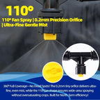 6-nozzle polyethylene boom wand, 7.5 ft atv sprayer, package contents