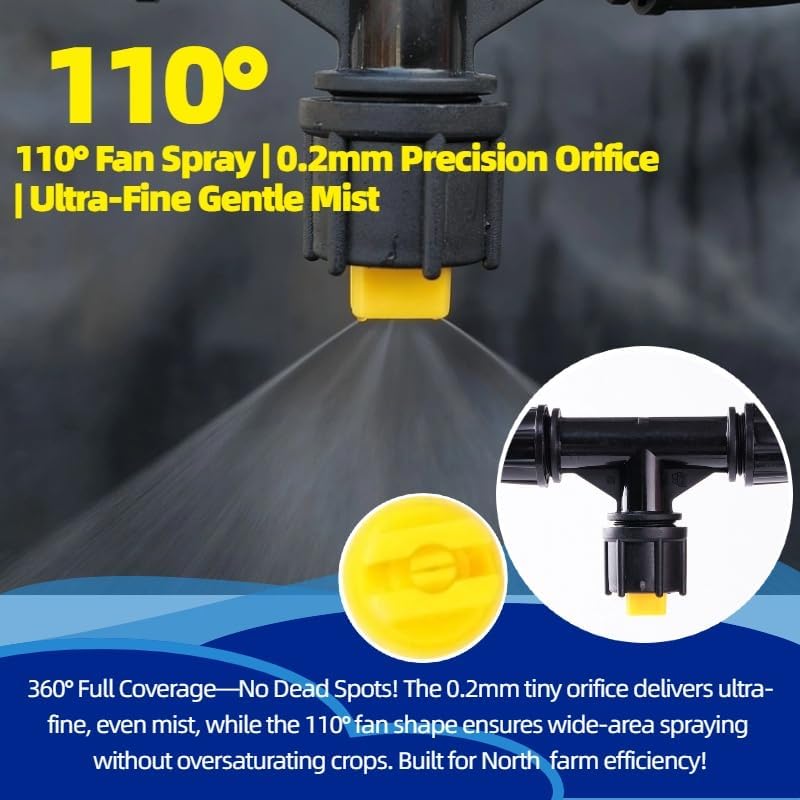 6-nozzle polyethylene boom wand, 7.5 ft atv sprayer, package contents