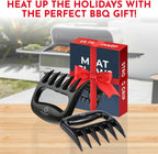 Meat Shredder Claws – Bear Claws Meat Shredder, Dishwasher Safe BBQ Tool | Heat Resistant, Ergonomic Grip Plastic Meat-Claws for Shredding Pulled Pork, Chicken and Beef
