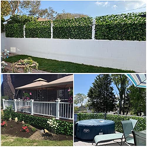 glant expandable fence privacy screen for balcony patio on a desk or shelf