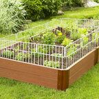 blingluck animal barrier fence, 10 pcs upgrade 1.26, front angle view