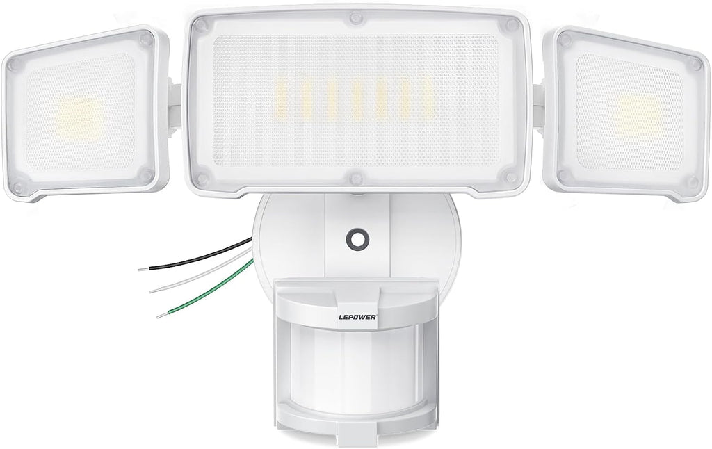lepower led security light motion sensor outdoor lights, main product view