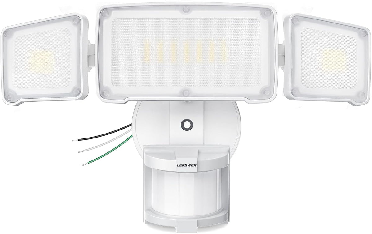lepower led security light motion sensor outdoor lights, main product view