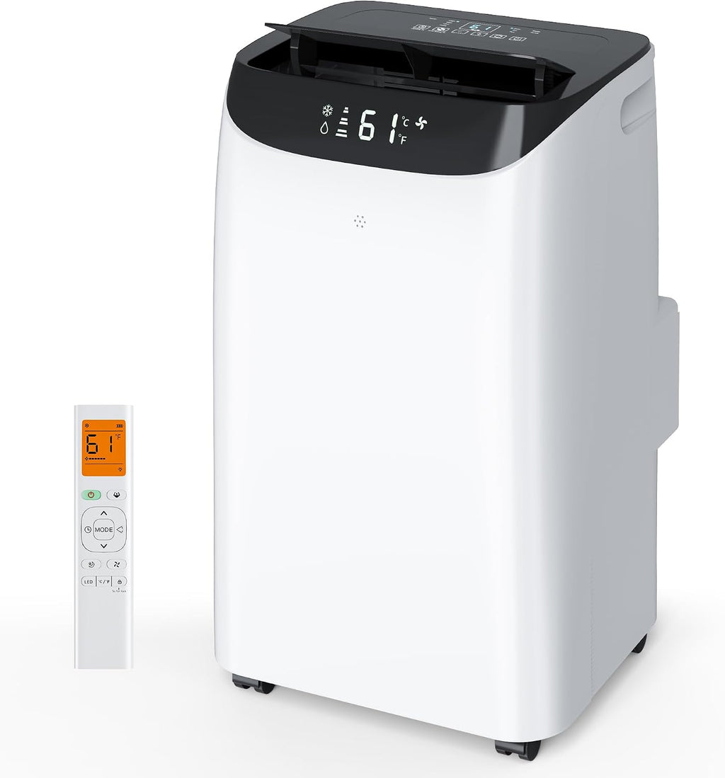 inverter 16000btu portable air conditioners with remote, free, main product view