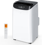inverter 16000btu portable air conditioners with remote, free, main product view