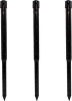24" DEEP DRIP Watering Stake (3 Pack) (Black), 24GKDD
