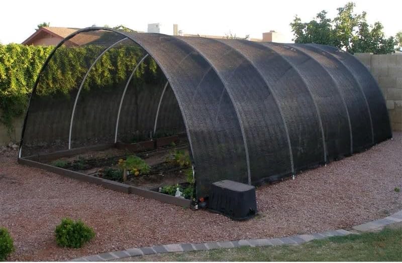 vicllax 70% black garden shade cloth sun shade, close-up detail