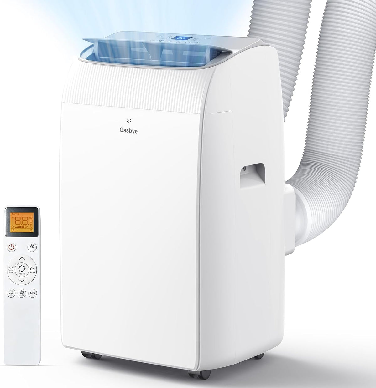 gasbye dual hose portable air conditioners, 12,000 btu, main product view