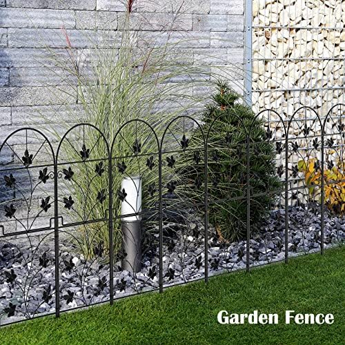 decorative garden fence panels no dig fencing, total showing dimensions
