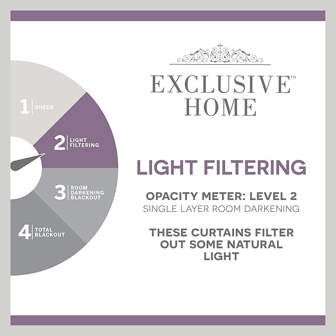 Exclusive Home Cabana Solid Indoor/Outdoor Light Filtering Hook-and-Loop Tab Top Curtain Panel Pair, 54"x144", Sundress