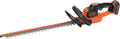 Black+Decker Akku Heckenschere (mit Antiblockierfunktion, Schnell-Ladegerät und hohem Bedienkomfort – 18mm Schnittstärke Zum Schneiden mittelgroßer Hecken – 18V – 2,9kg Leicht) GTC18502PC